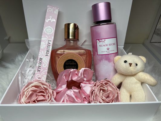 BOX CADEAU ROSE